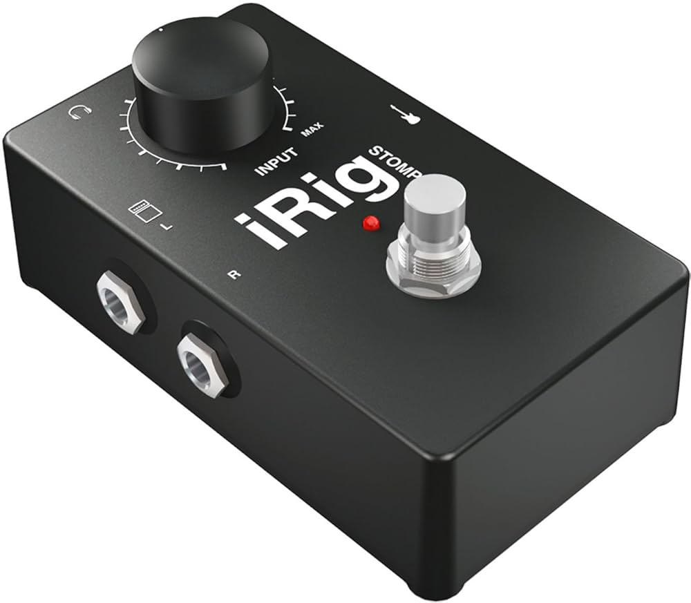 IK Multimedia iRig Stomp : Amazon.ca: Musical Instruments